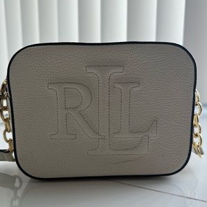 Ralph Lauren 100% Cow Leather Crossbody Bag
